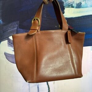 Coach Brown Leather Tote
